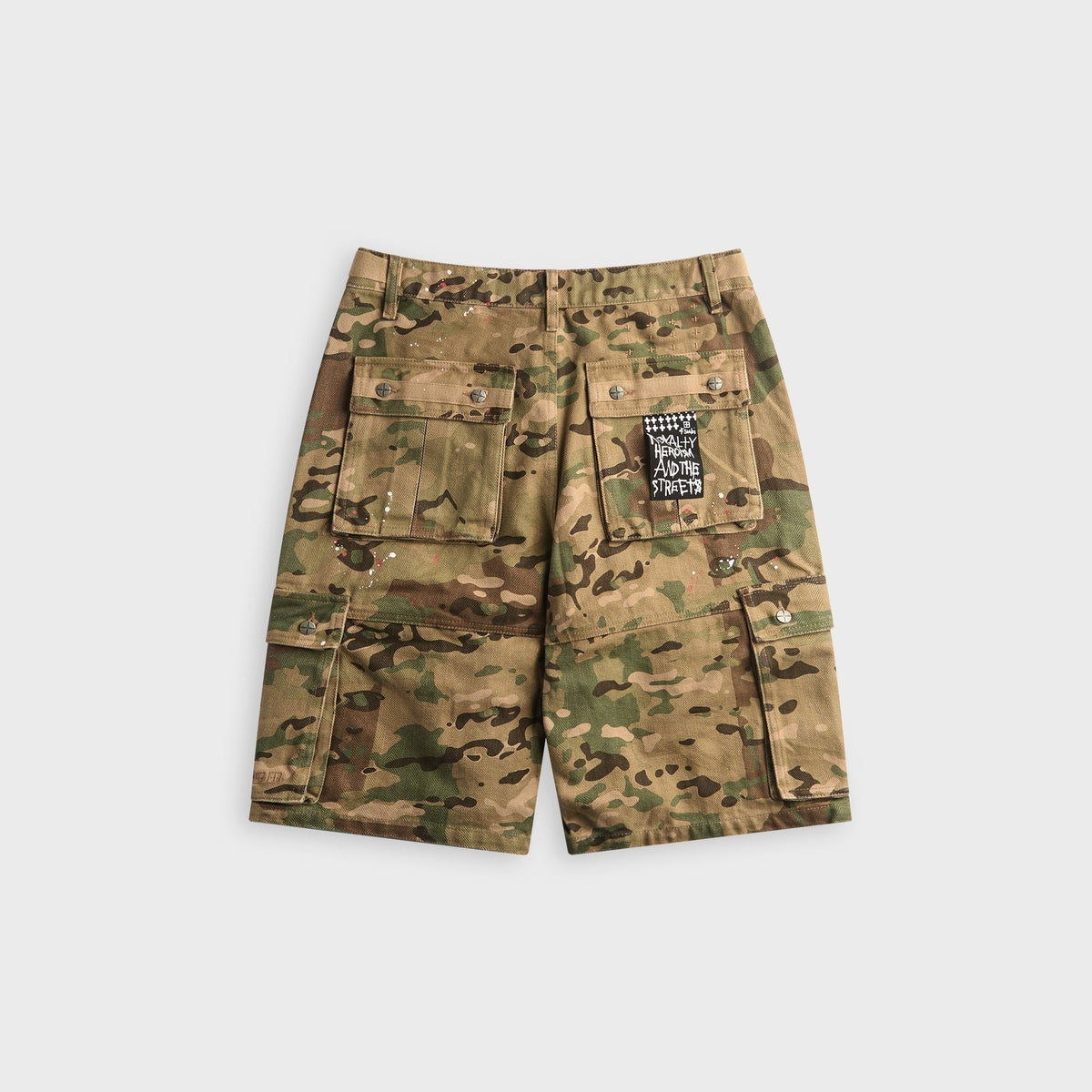 Ksubi Trooper Woodland Cargo Short - Green