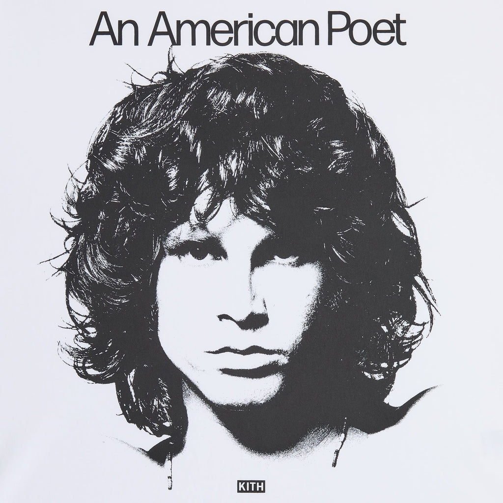 Kith Records for The Doors American Poet Tee - White