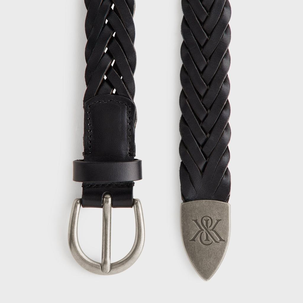 Kith Braided Belt - Black