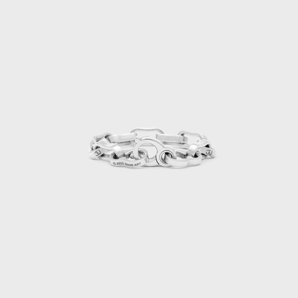 GOOD ART HLYWD Bottle Chain Bracelet B - Silver