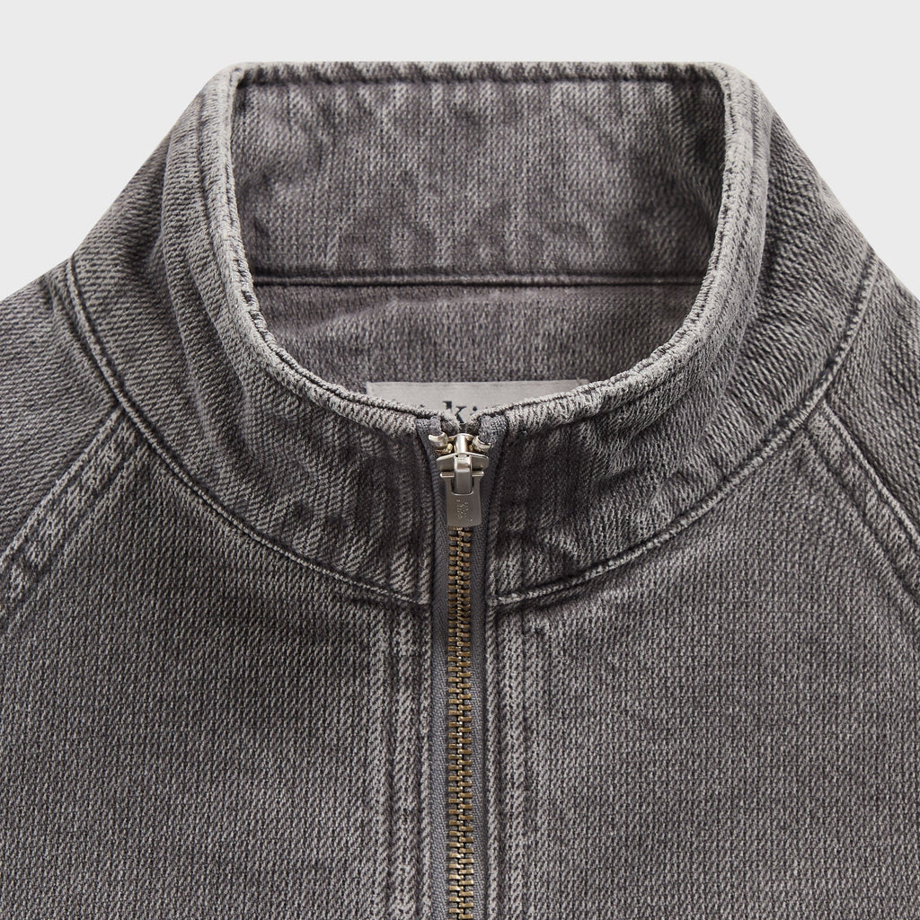 Kith Herringbone Denim Efron Track Jacket - Mineral