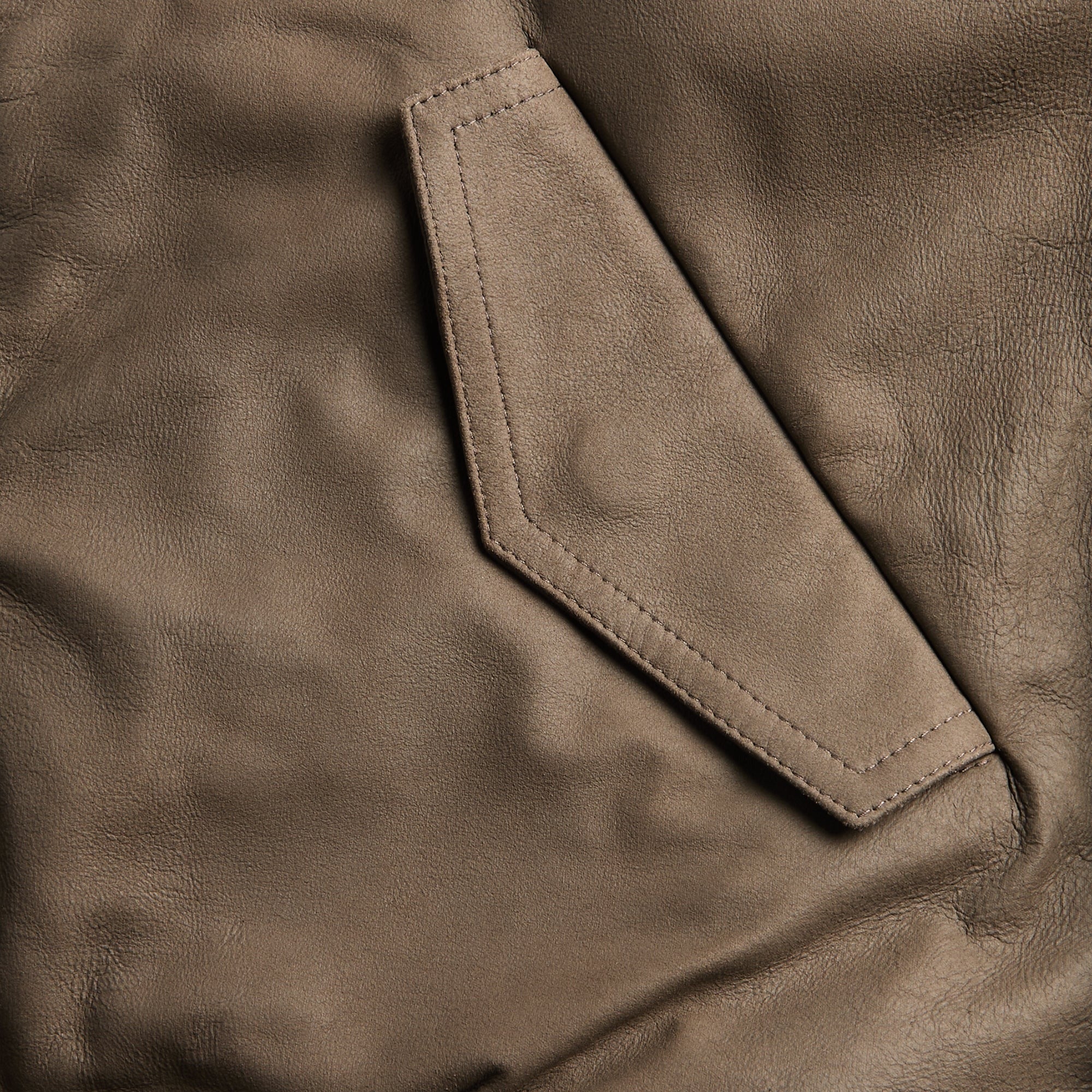 Rick Owens Secchia Flight Bomber Jacket - Dust