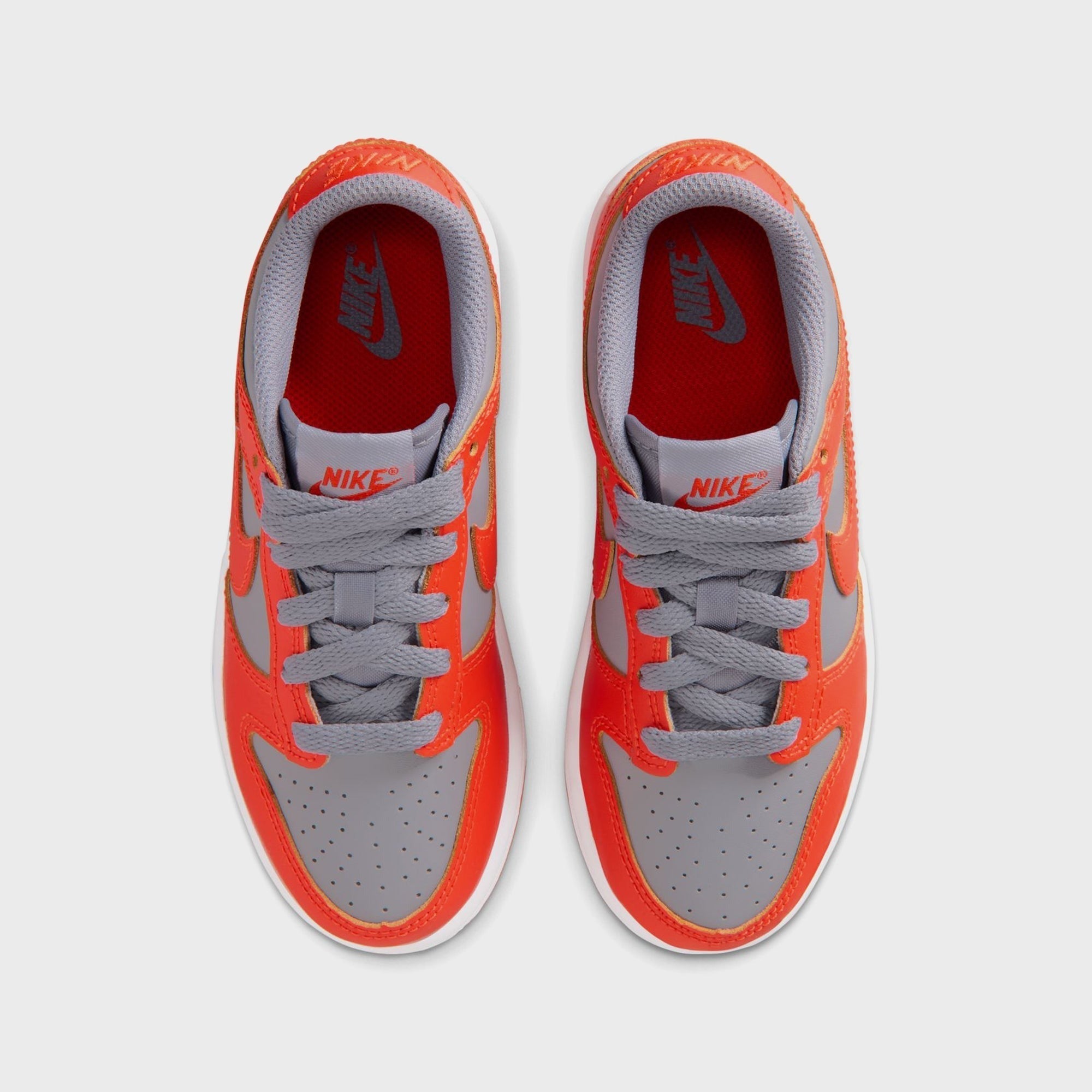 Nike GS Dunk Low - Cement Grey / Team Orange