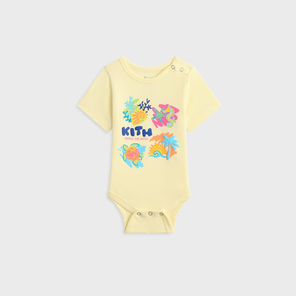 Kith Baby Seaside Souvenir Bodysuit - Straw