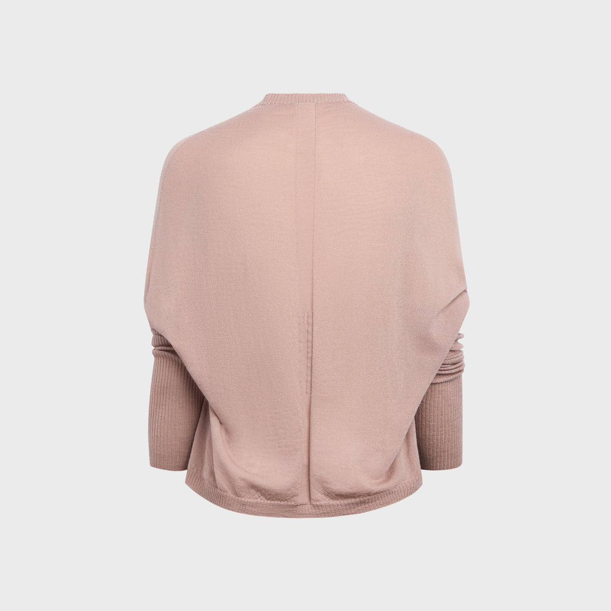 Rick Owens Long Sleeve Crater Sweater - Rose