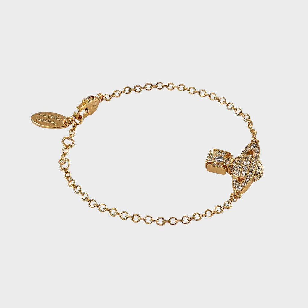 Vivienne Westwood Carmela Bas Relief Bracelet - Gold