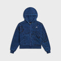 Kith Kids Full Zip Hoodie - Dark Indigo