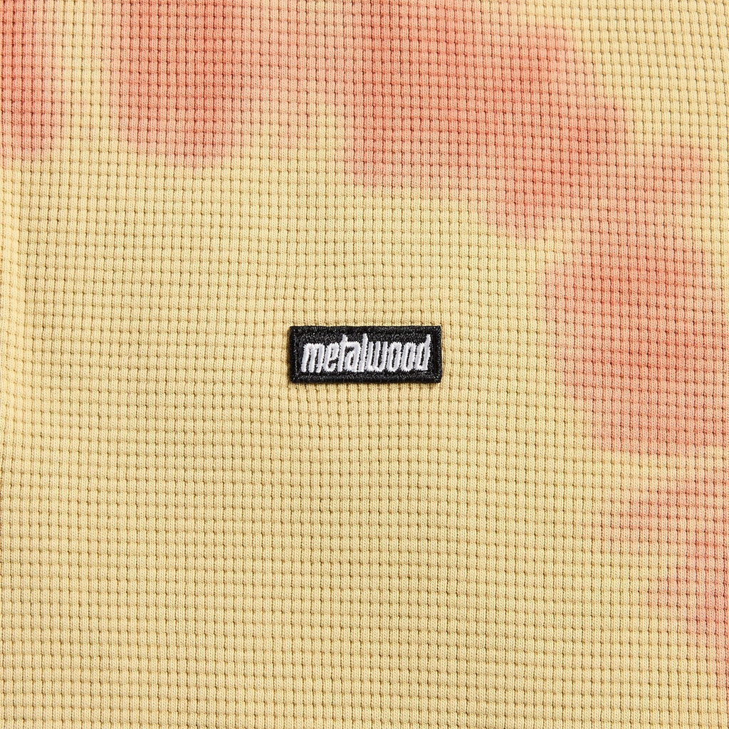 Metalwood Mini Metal Logo Thermal Polo - Slime