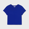 Agolde Adine Shrunken Tee - Cobalt