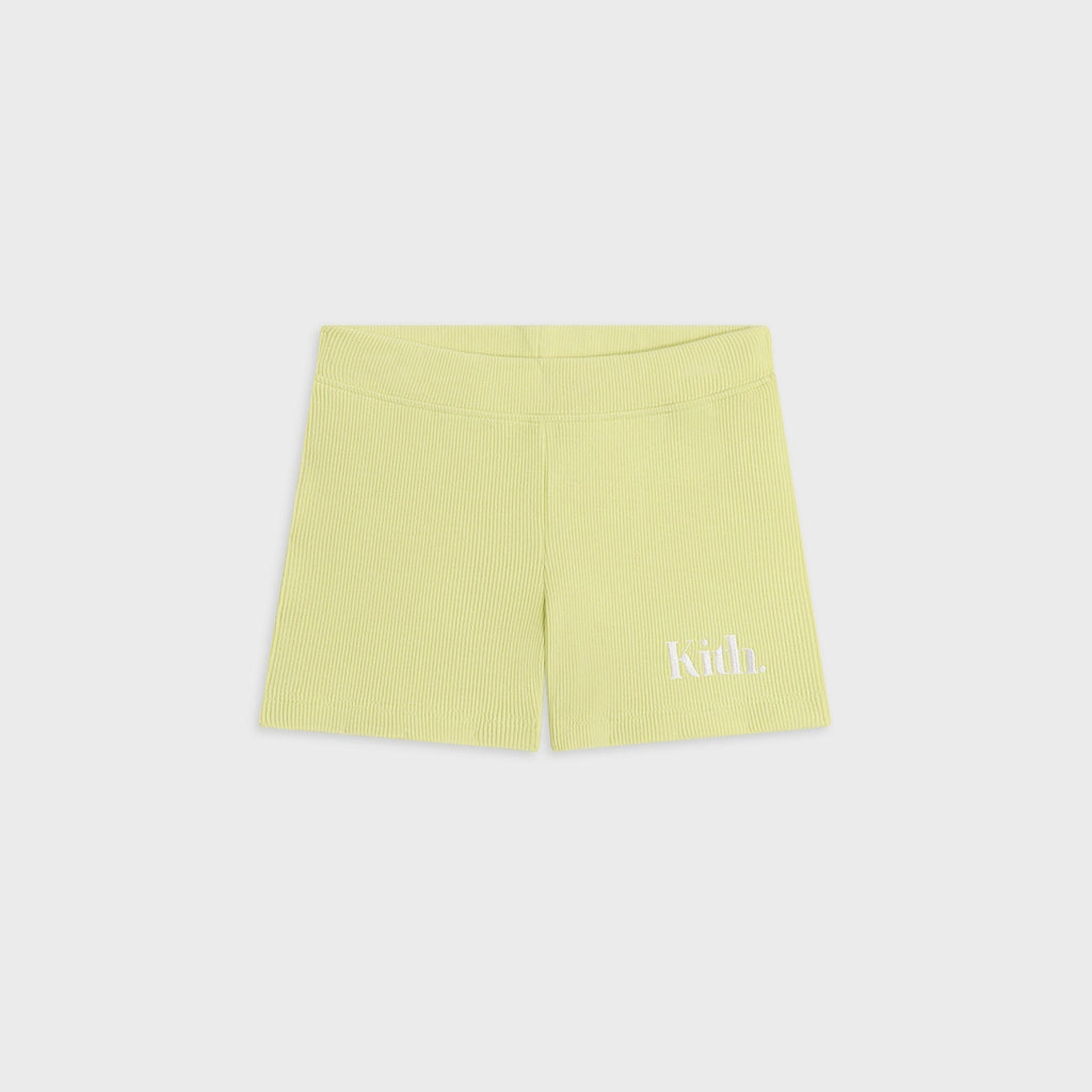 Kith Kids Biker Rib Short - Peridot