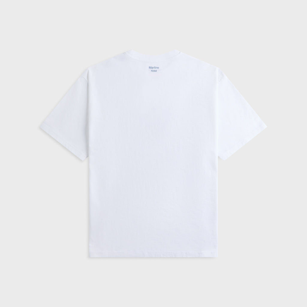 Martine Rose Short Sleeve Oversized Tee - White
