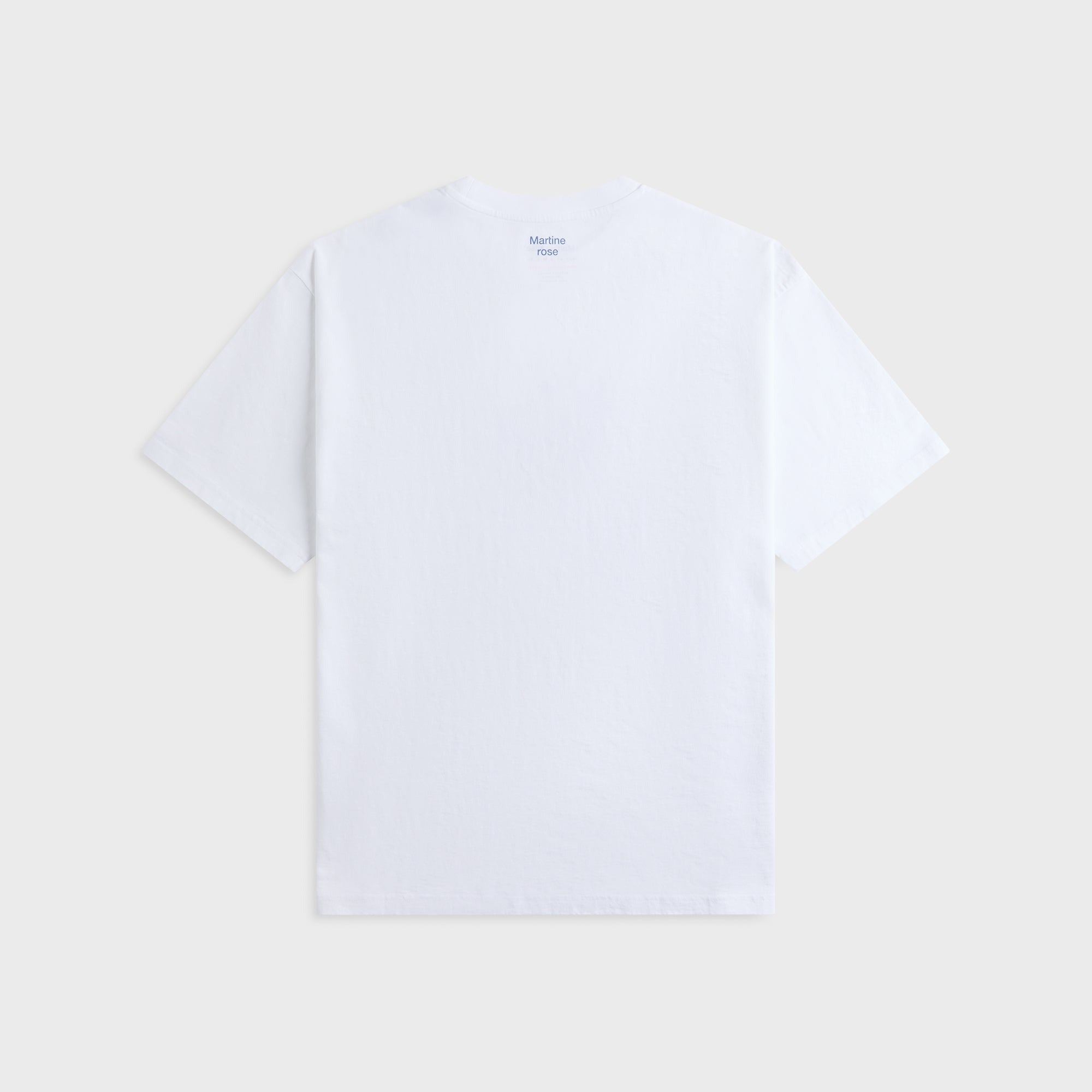 Martine Rose Short Sleeve Oversized Tee - White