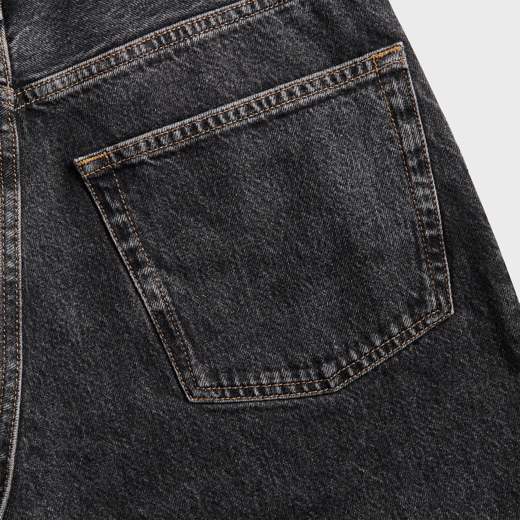 Sunflower Wide Twist Jean - Black Stone