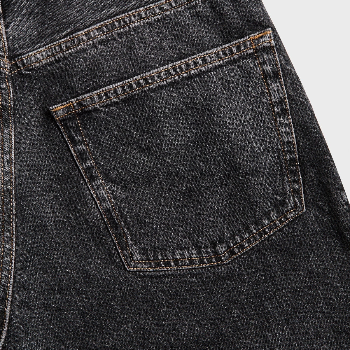 Sunflower Wide Twist Jean - Black Stone