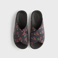 Kith Women Cherry Criss Cross Slides - Black