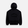 Essentials Nylon Fleece Hooded Sweater - Jet Black