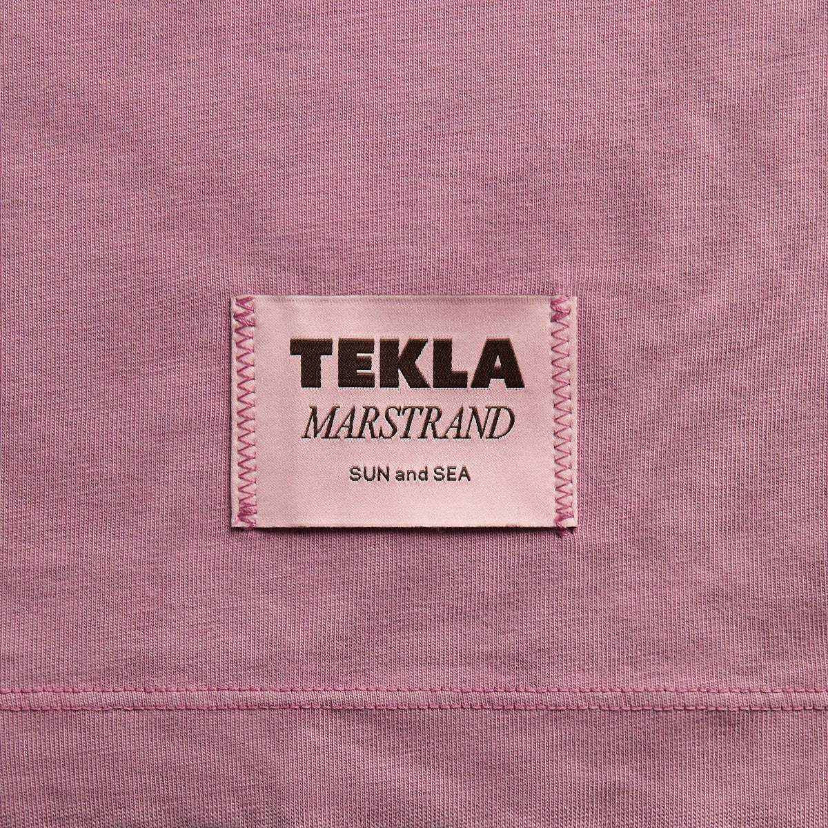 Tekla Mens Tee - Sun Bleached Fuchsia