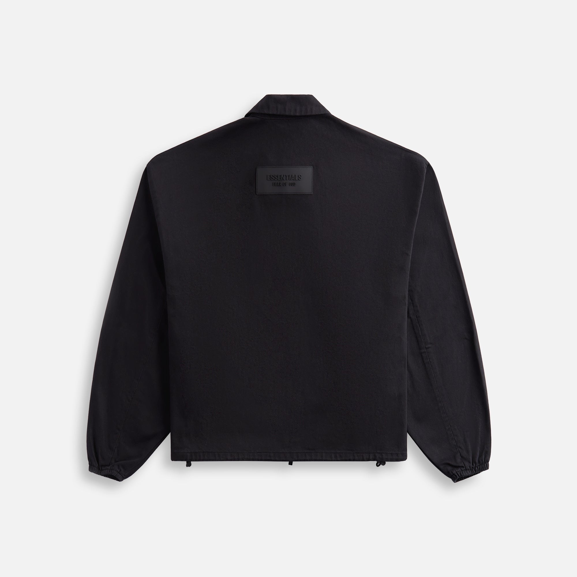 Essentials Shell Bomber - Overdye Black Denim