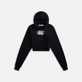 1017 ALYX 9SM Piercing Crop Hoodie - Black