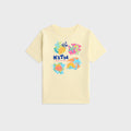 Kith Kids Seaside Souvenir Tee - Straw