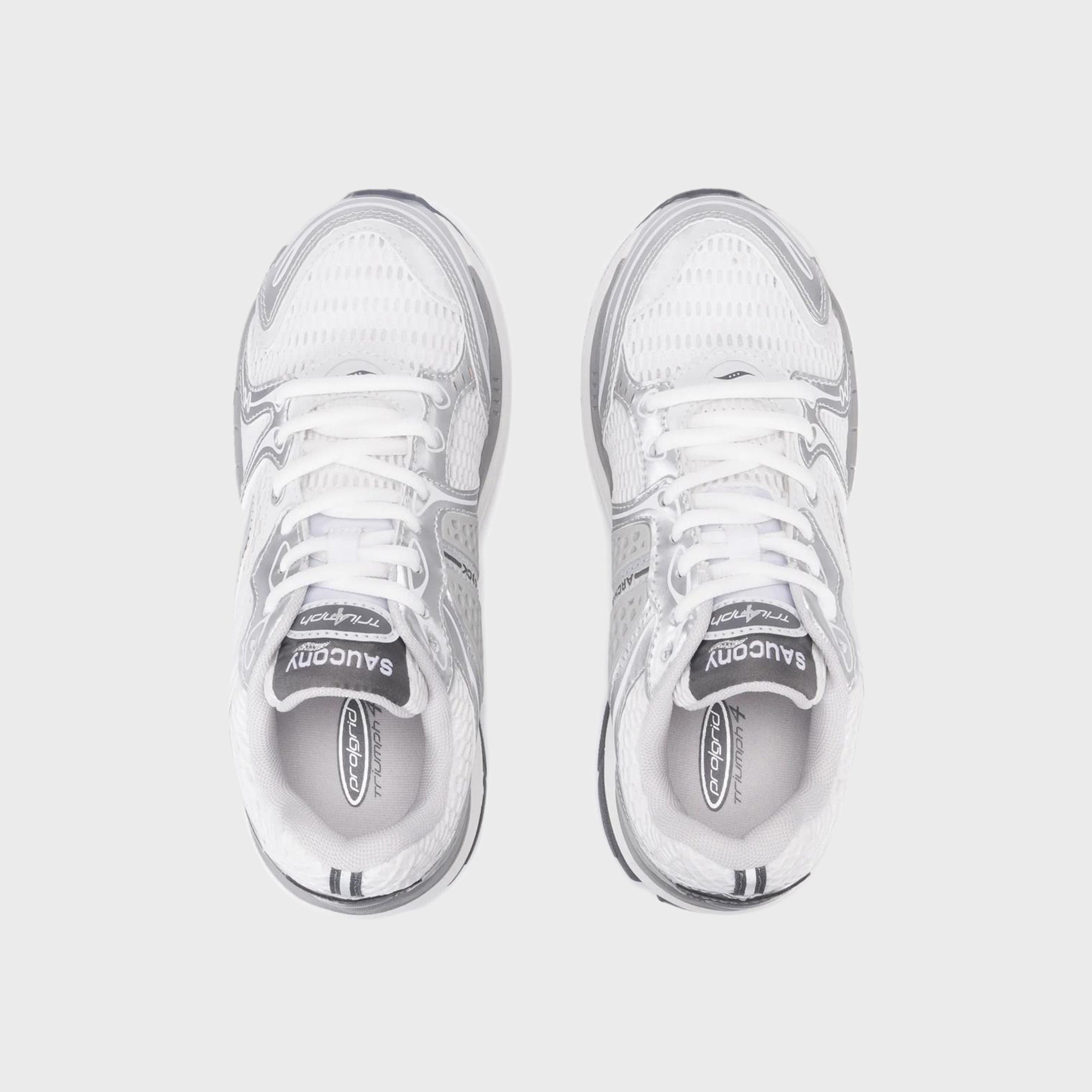 Saucony GS Triumph 4 KDZ - White / Silver