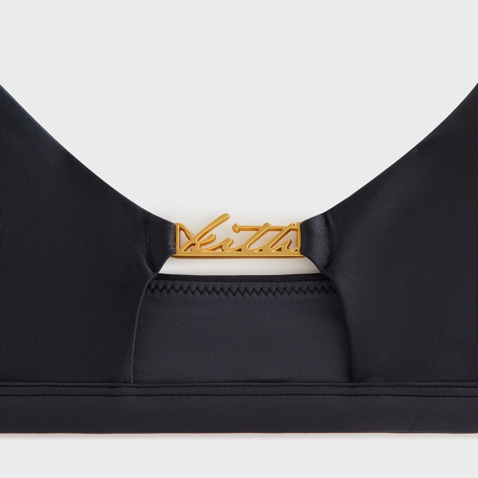 Kith Women Jaydyn Keyhole Bikini Top - Black