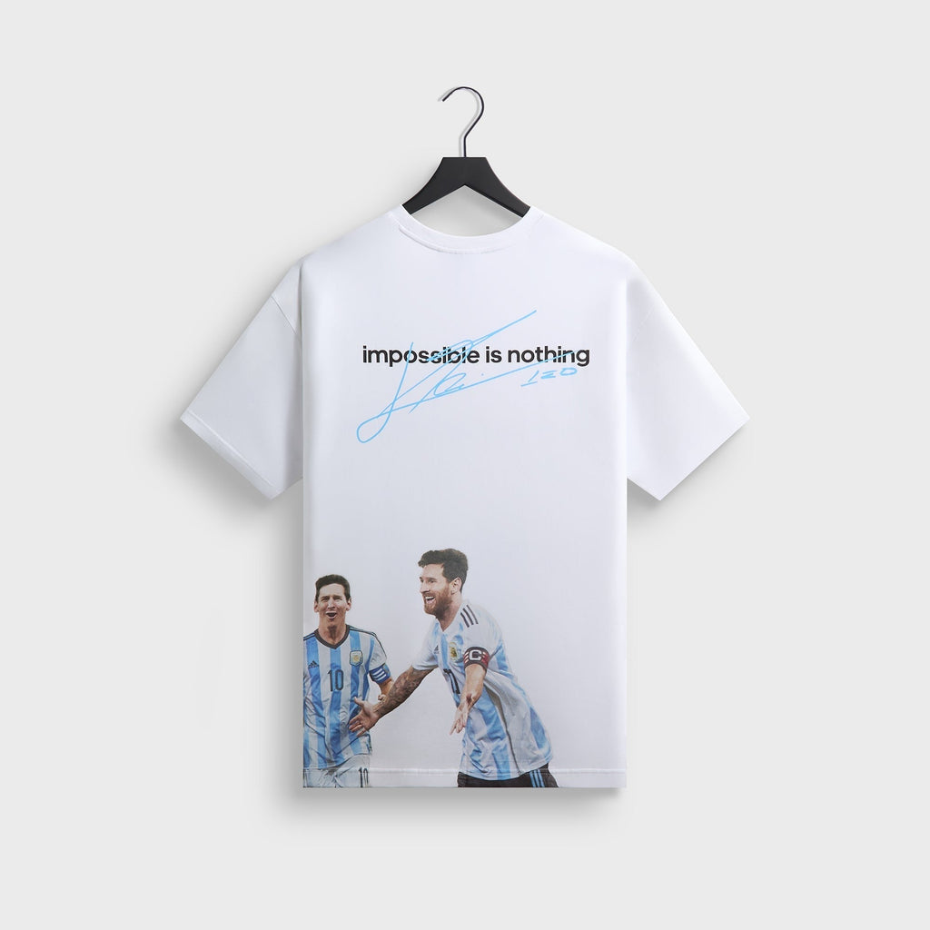 Kith & Messi for adidas Football World Cup Graphic Tee - White