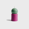 Taith Lulu Candle 375G - Green / Fuchsia