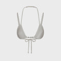 Frankies Bikinis x Jennie Mabel Satin Bikini Top - Moon