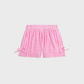 Kith Kids Gingham Tie Michla Short - Electra