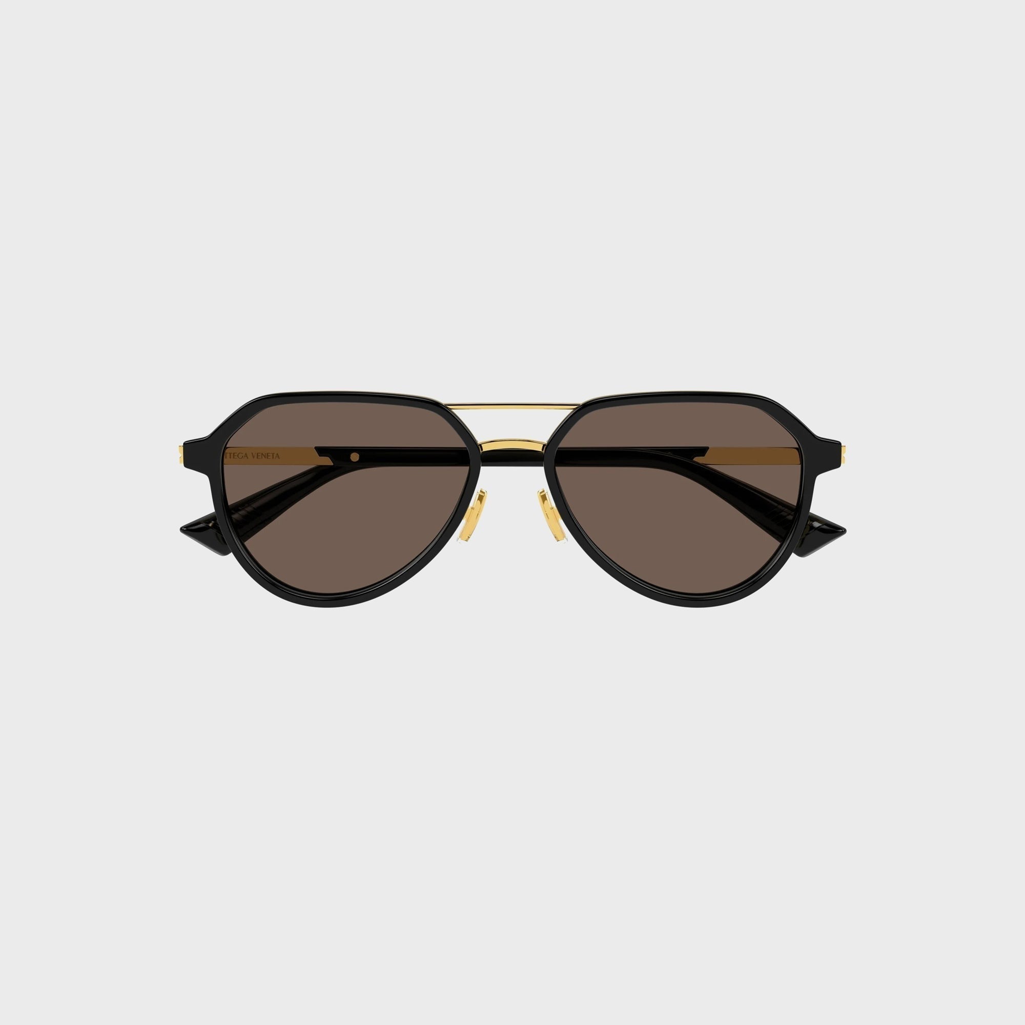 Bottega Veneta BV1373S Sunglasses - Black / Brown