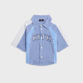 Kith Kids Color-Blocked Gingham Apollo Shirt - Layer