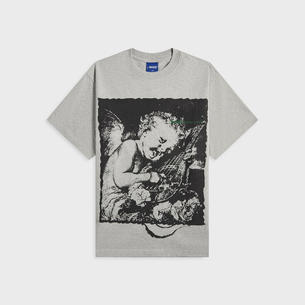 Awake NY Cherub Cities Tee - Heather Grey