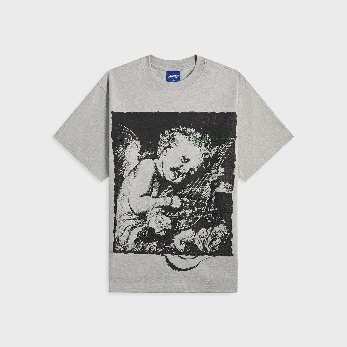 Awake NY Cherub Cities Tee - Heather Grey
