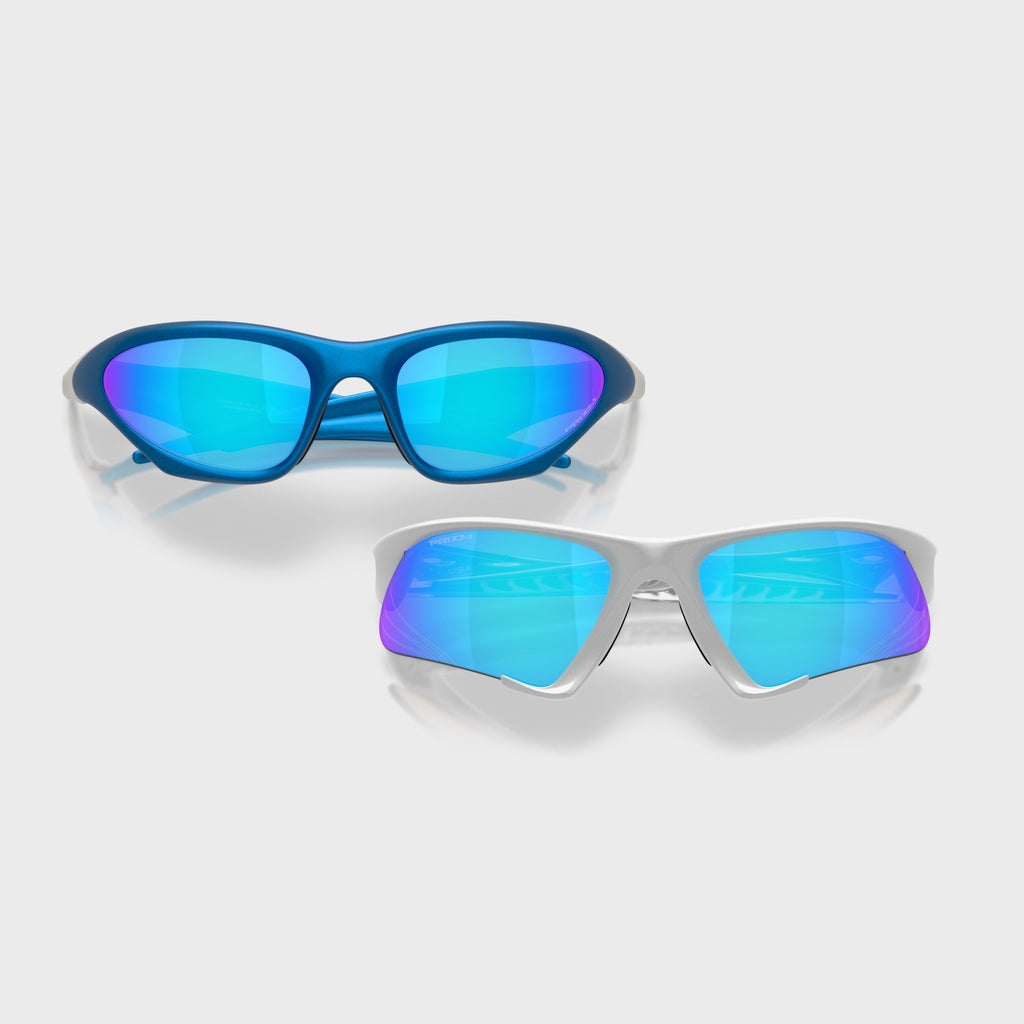 Oakley MUZM Scar & Suture Jacket® Sunglasses - Electric Blue / Prizm Sapphire