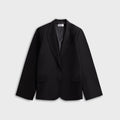 GUIZIO Oversized Blazer - Black