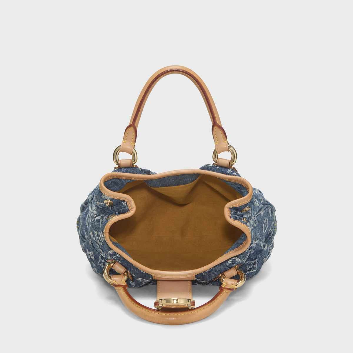 WGACA Louis Vuitton Denim Pleaty Bag - Blue
