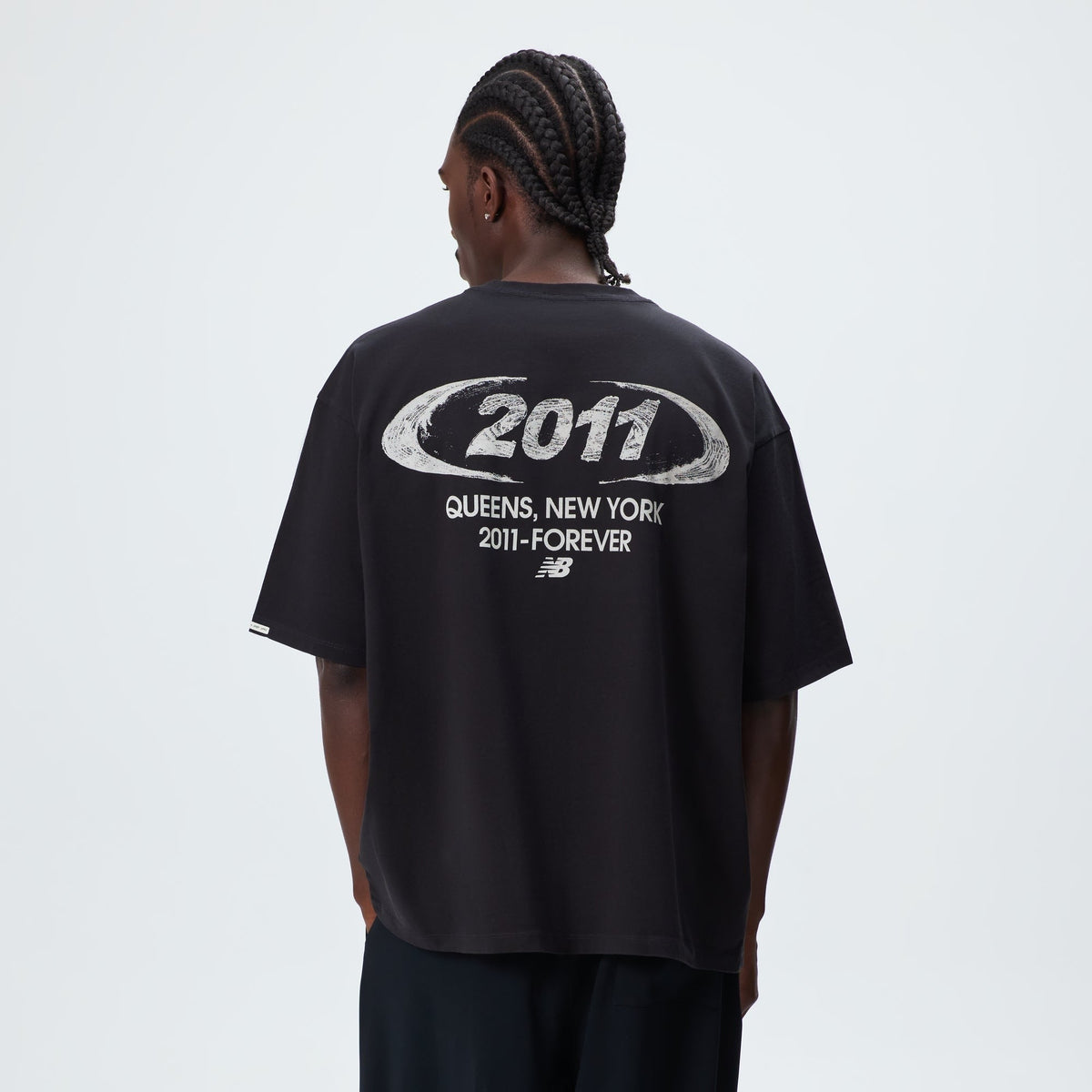 Kith & New Balance 2011 Woodblock Jones Tee - Black