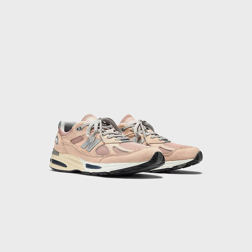 New Balance Made in UK 991v2 - Mahogany Rose / Silver