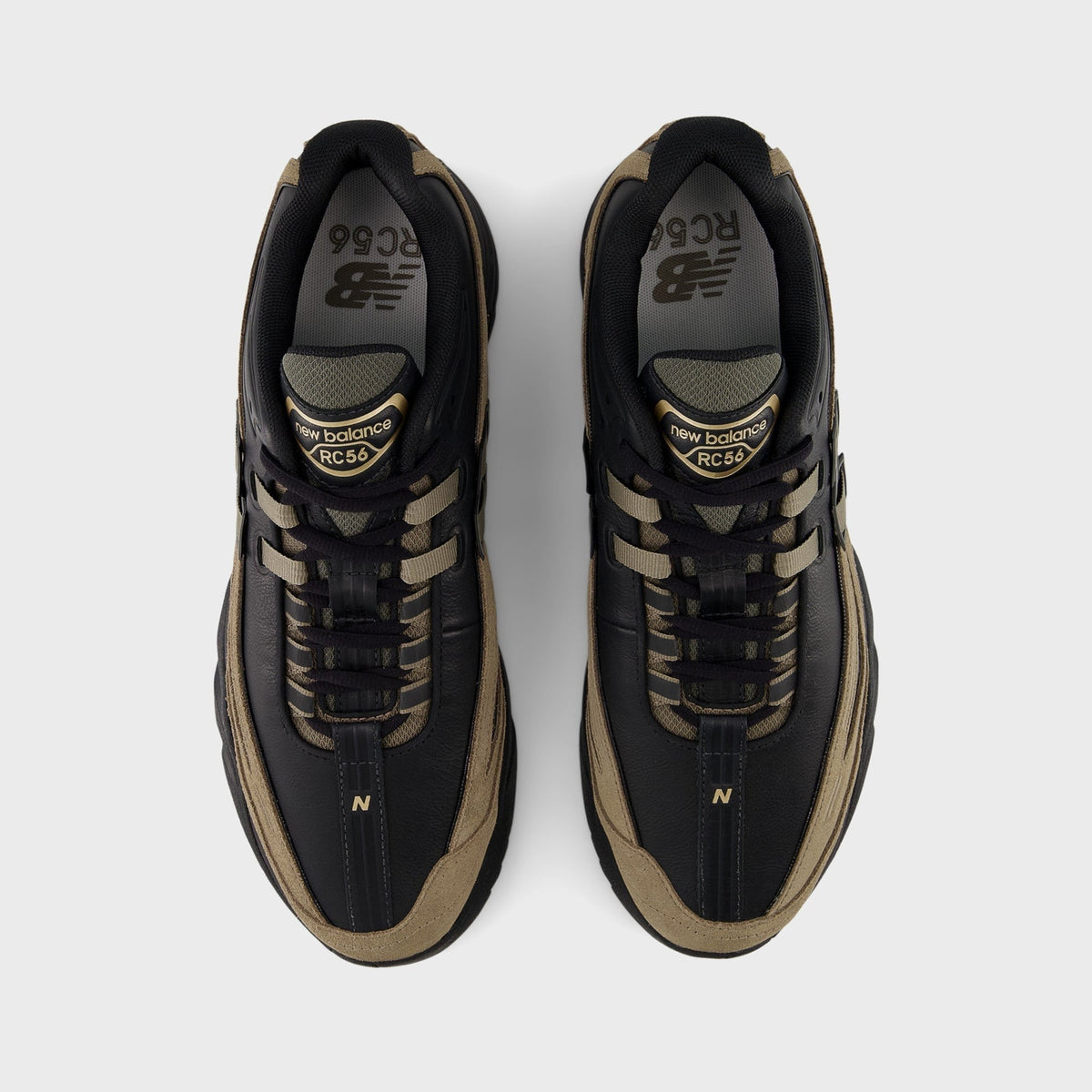 New Balance RC56 - Black / Explosive Brown