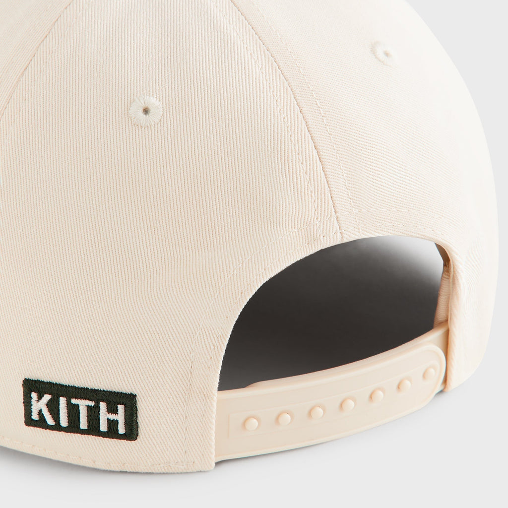 Kith Twill Bay Low Pinch Crown Snapback - Sandrift