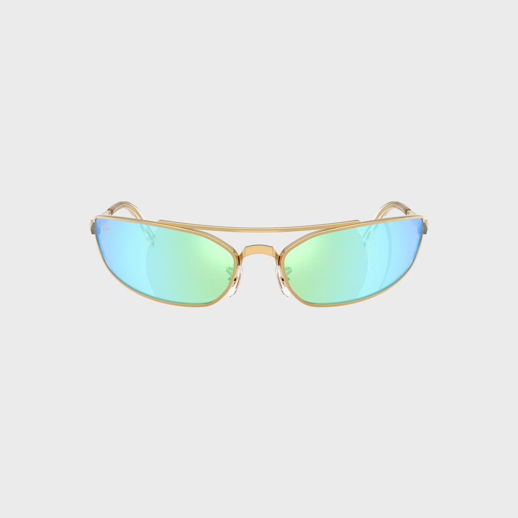 Ray-Ban x A$AP ROCKY Pinnacle Metal Sunglasses - Gold / Blue
