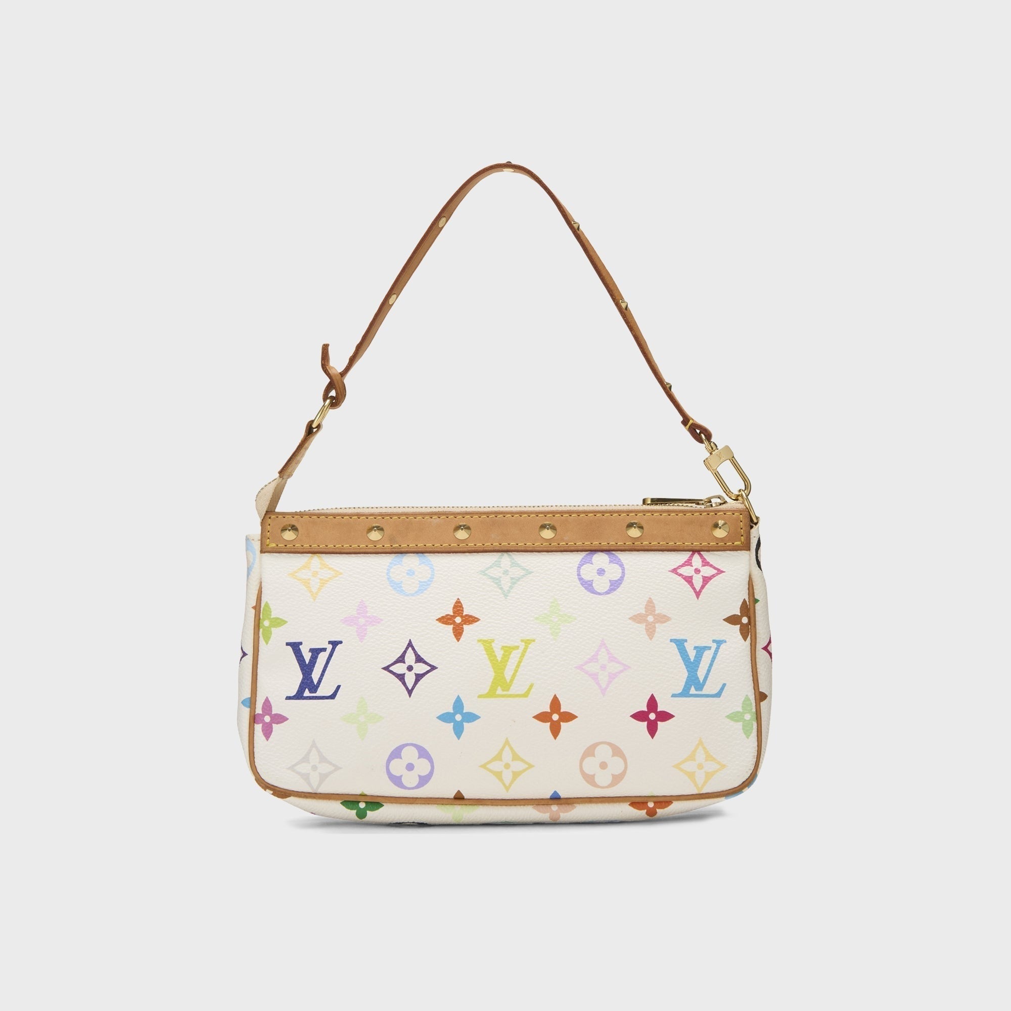 WGACA Louis Vuitton x Takashi Murakami Pochette Accessoires V2 - White / Multi