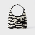 DOTTHZ Iris Bag - Zebra Pony Hair