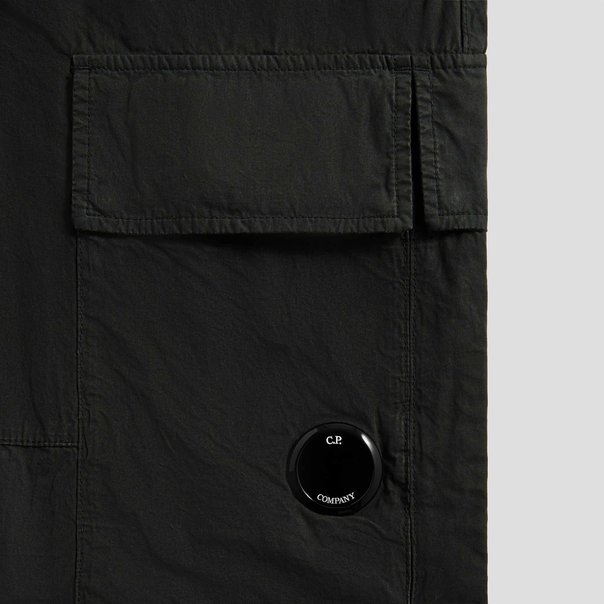 C.P. Company Microreps Cargo Pant - Peached Black