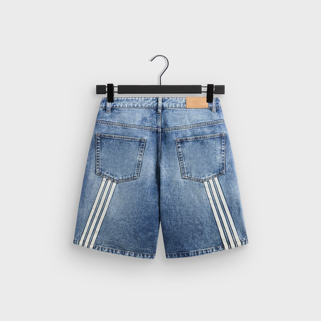 Kith & Messi for adidas Football Denim Short - Aurora / Ink