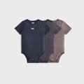 Kith Baby Palette 3-Pack Bodysuit - Battleship