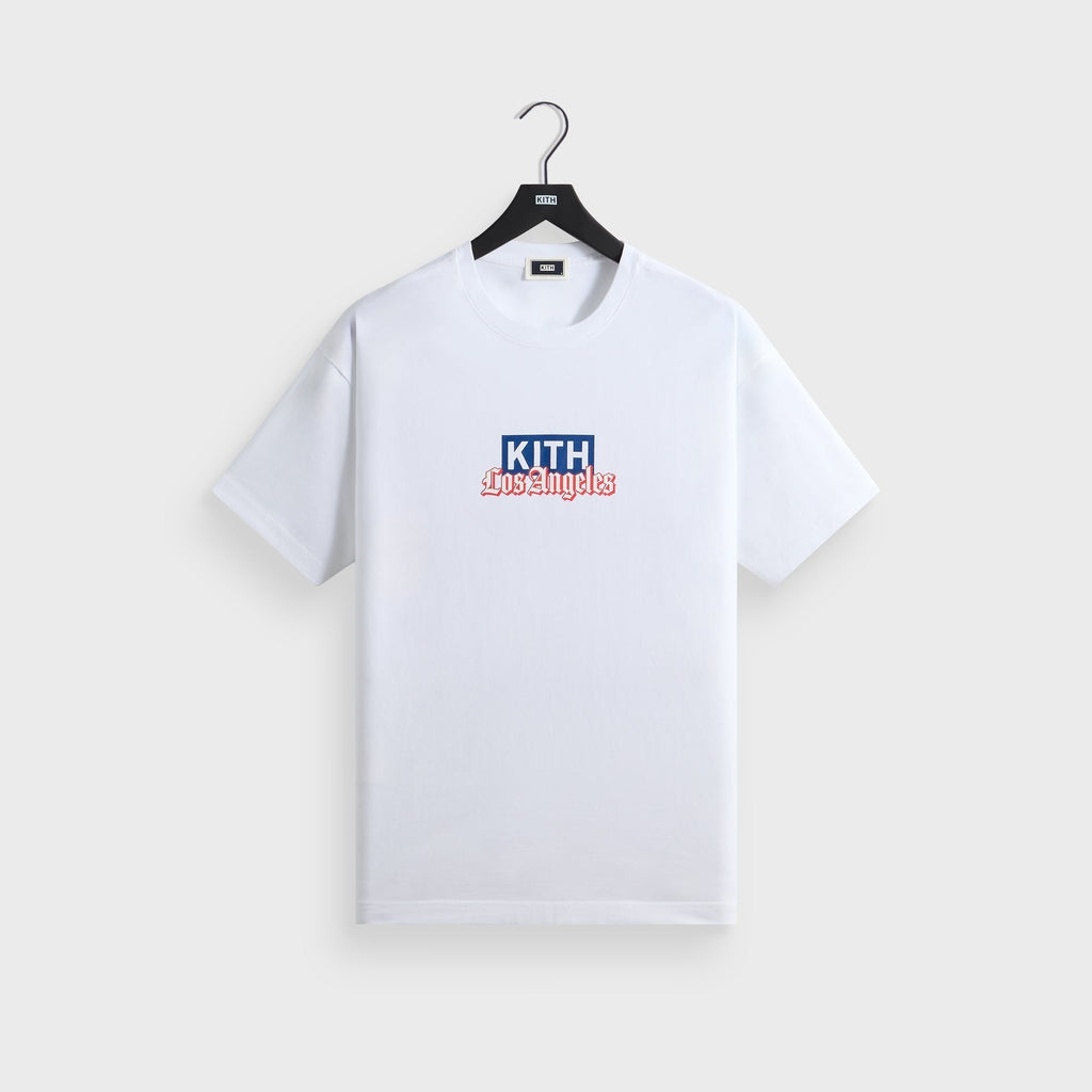 Kith Los Angeles Classic Logo Tee - White