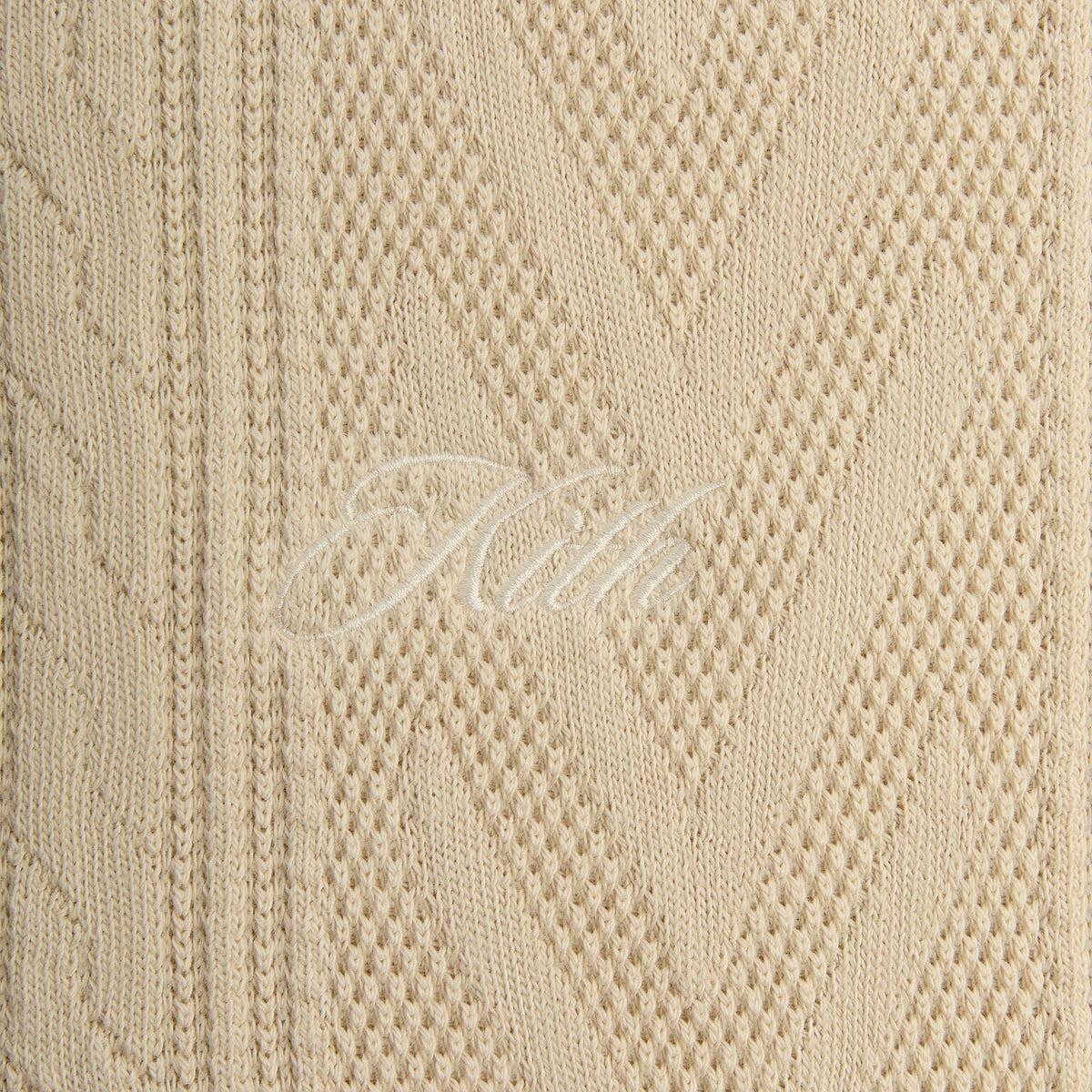 Kith Cable Fleece Quarter Zip - Arete