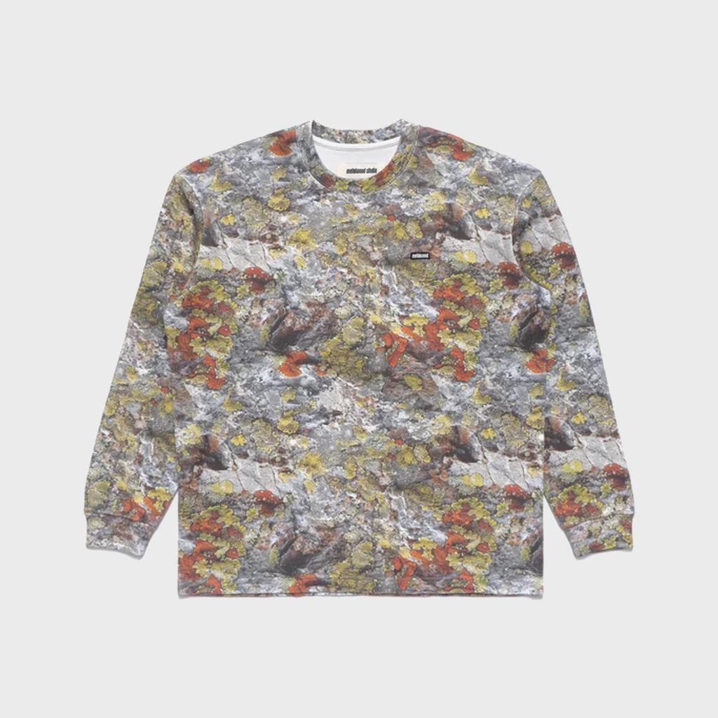 Metalwood Mini Metal Logo Long Sleeve Thermal Shirt - Real Moss Camo